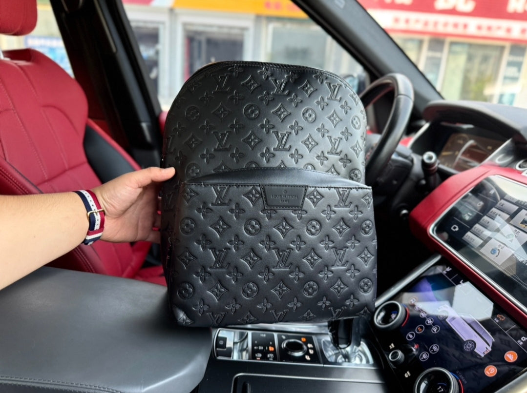 PRE-ORDER LV EMBOSSED BACKPACK BAG