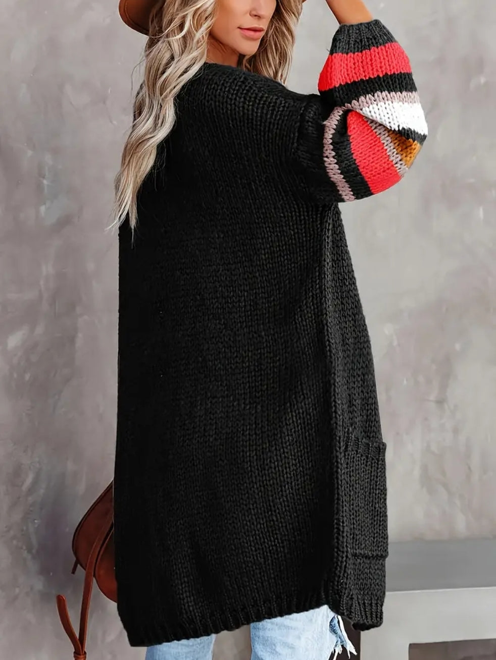 PRE-ORDER STRIPE LONG SWEATER