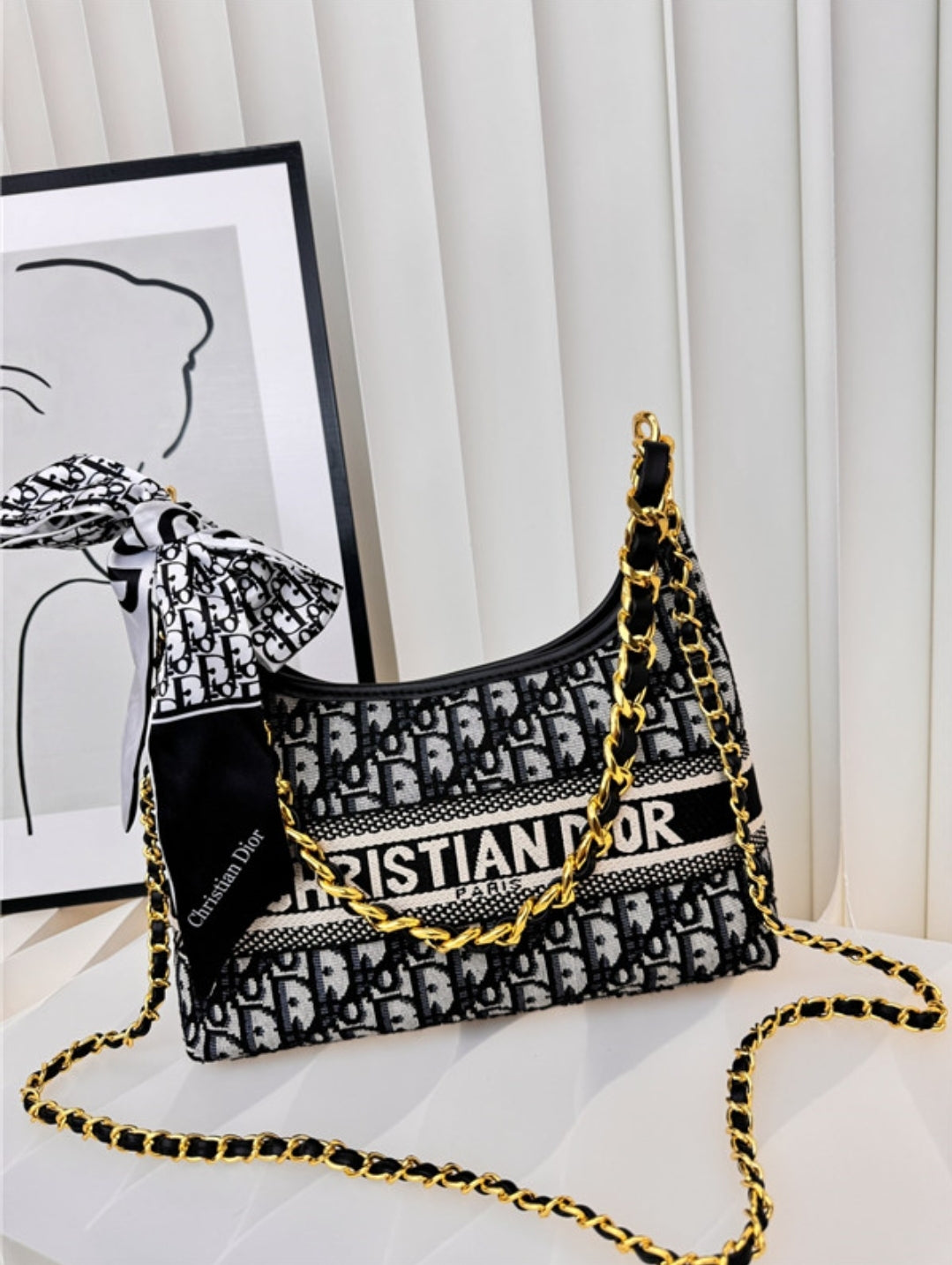 PRE-ORDER CD HOBO CROSSBODY BAGS 8668