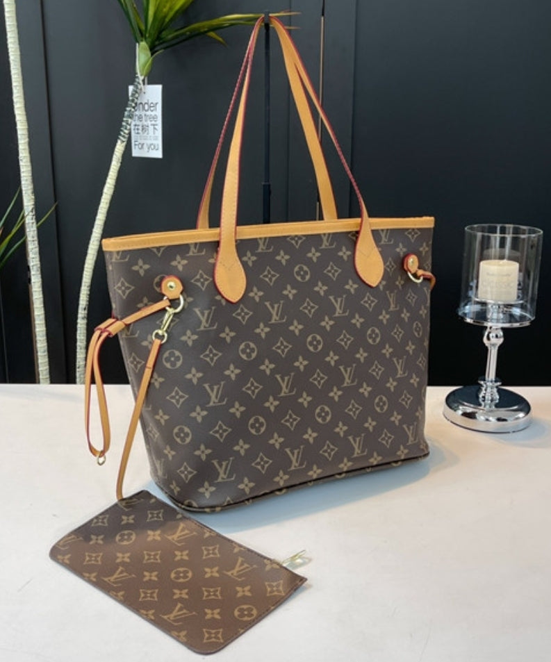 PRE-ORDER LV NEVERFULL SET BAGS 9057