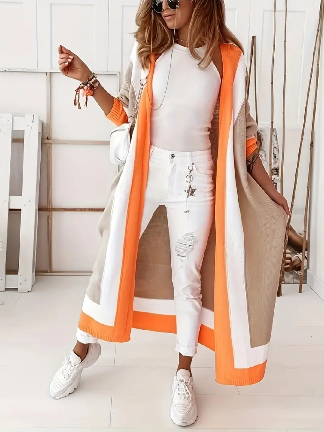 PRE-ORDER ORANGE LONG SWEATER