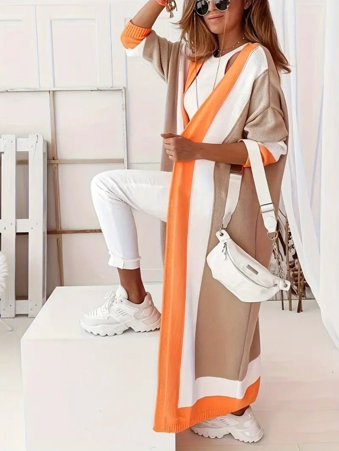 PRE-ORDER ORANGE LONG SWEATER