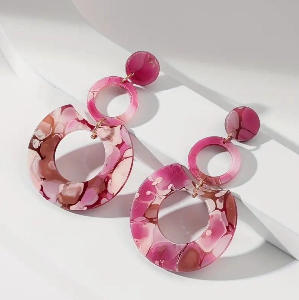 ON HAND 2 O-RINGS EARRINGS