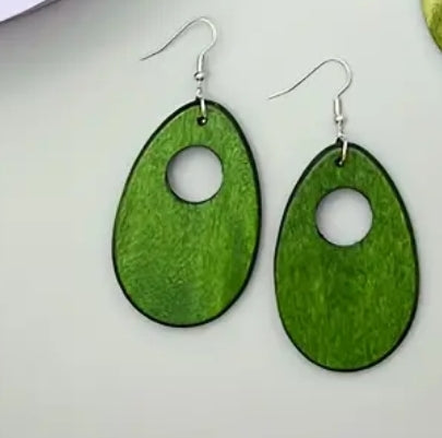 ON HAND GREEN 5 STYLES EARRINGS