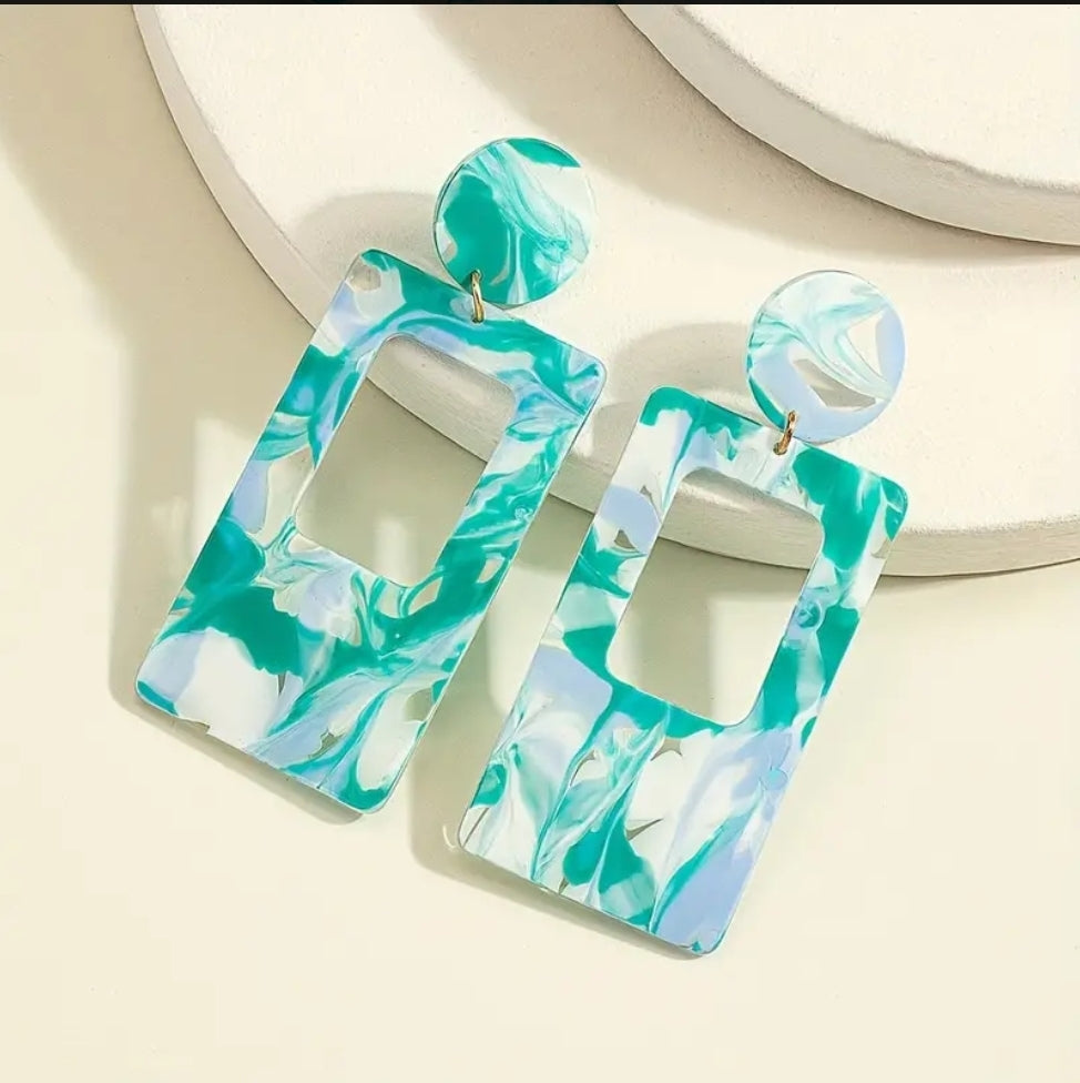 ON HAND MULTICOLORED EARRINGS