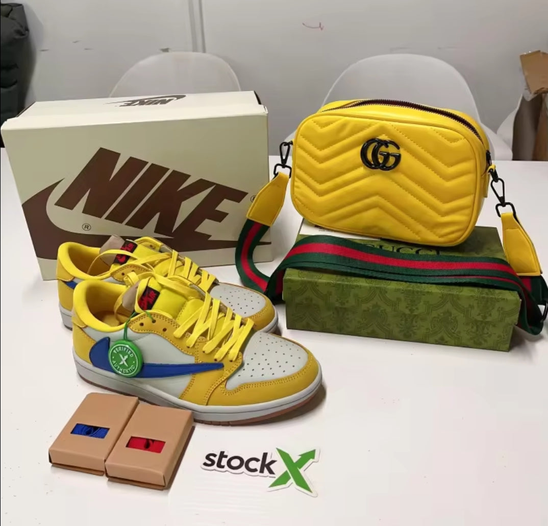 NK SNEAKERS OR GG CROSSBODY BAG