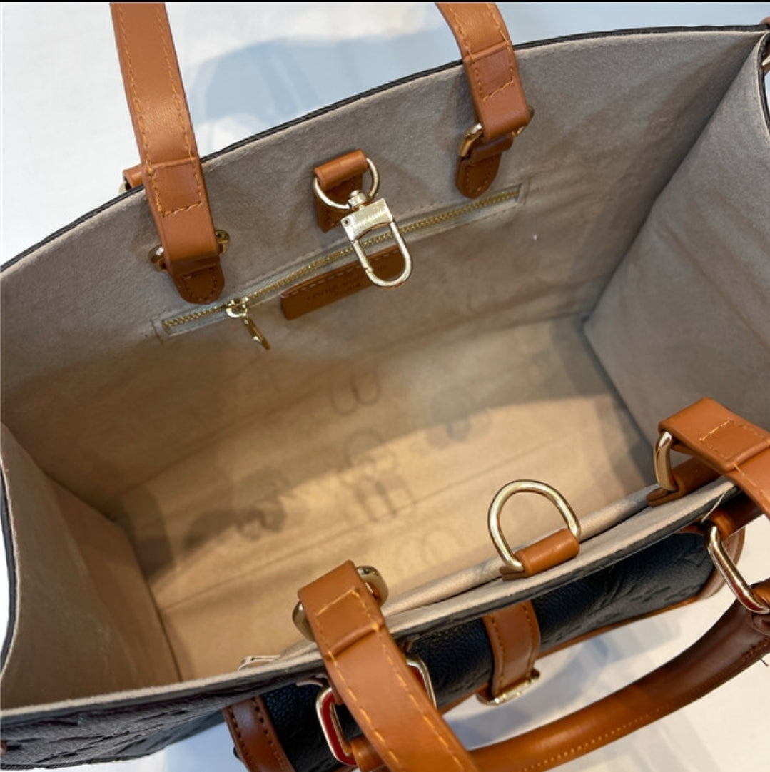 LV EMBOSSED TOTE BAGS 9716