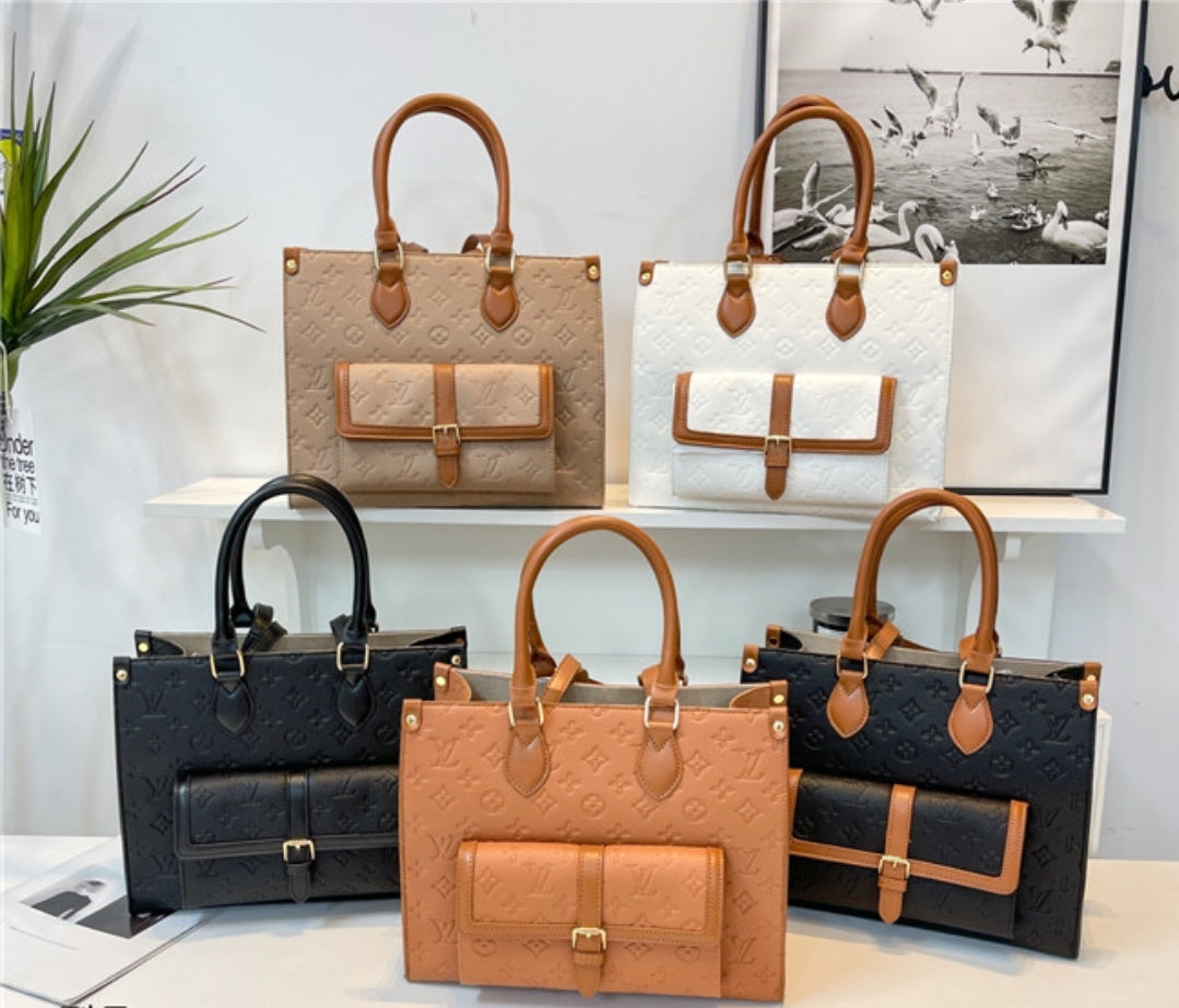 LV EMBOSSED TOTE BAGS 9716