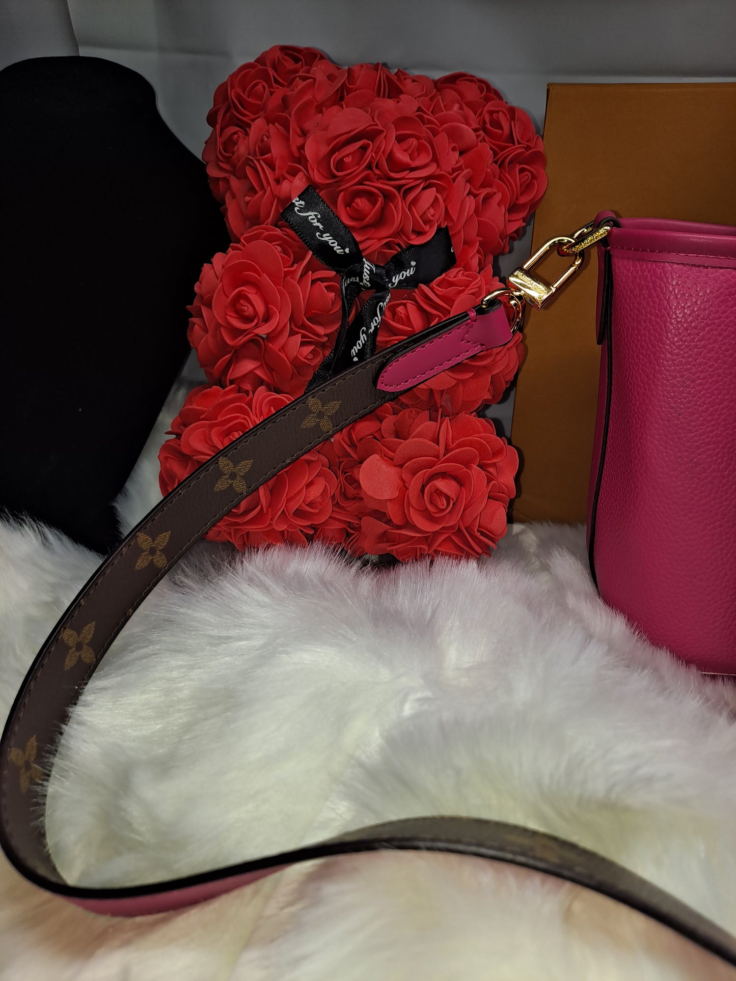 Reversible LV CROSSBODY BAG & WRISTLET