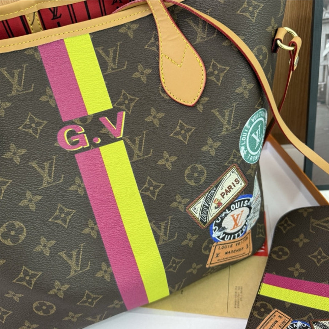 LV NEVERFULL BAGS W/WRISTLETS 002