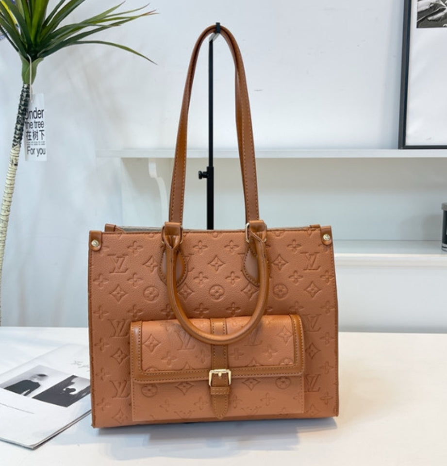 LV EMBOSSED TOTE BAGS 9716