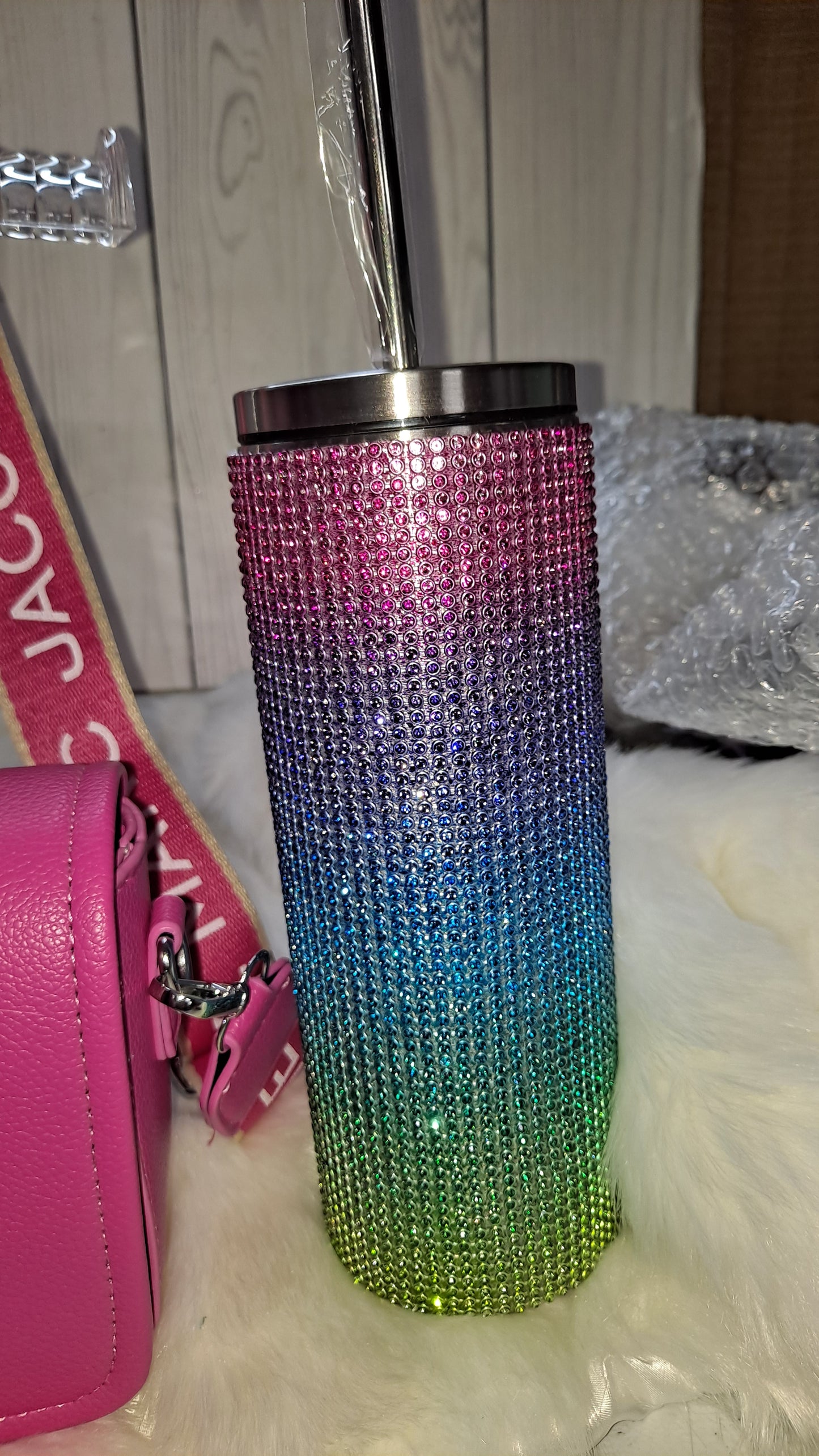 SET MJ CROSSBODY & BLING TUMBLER