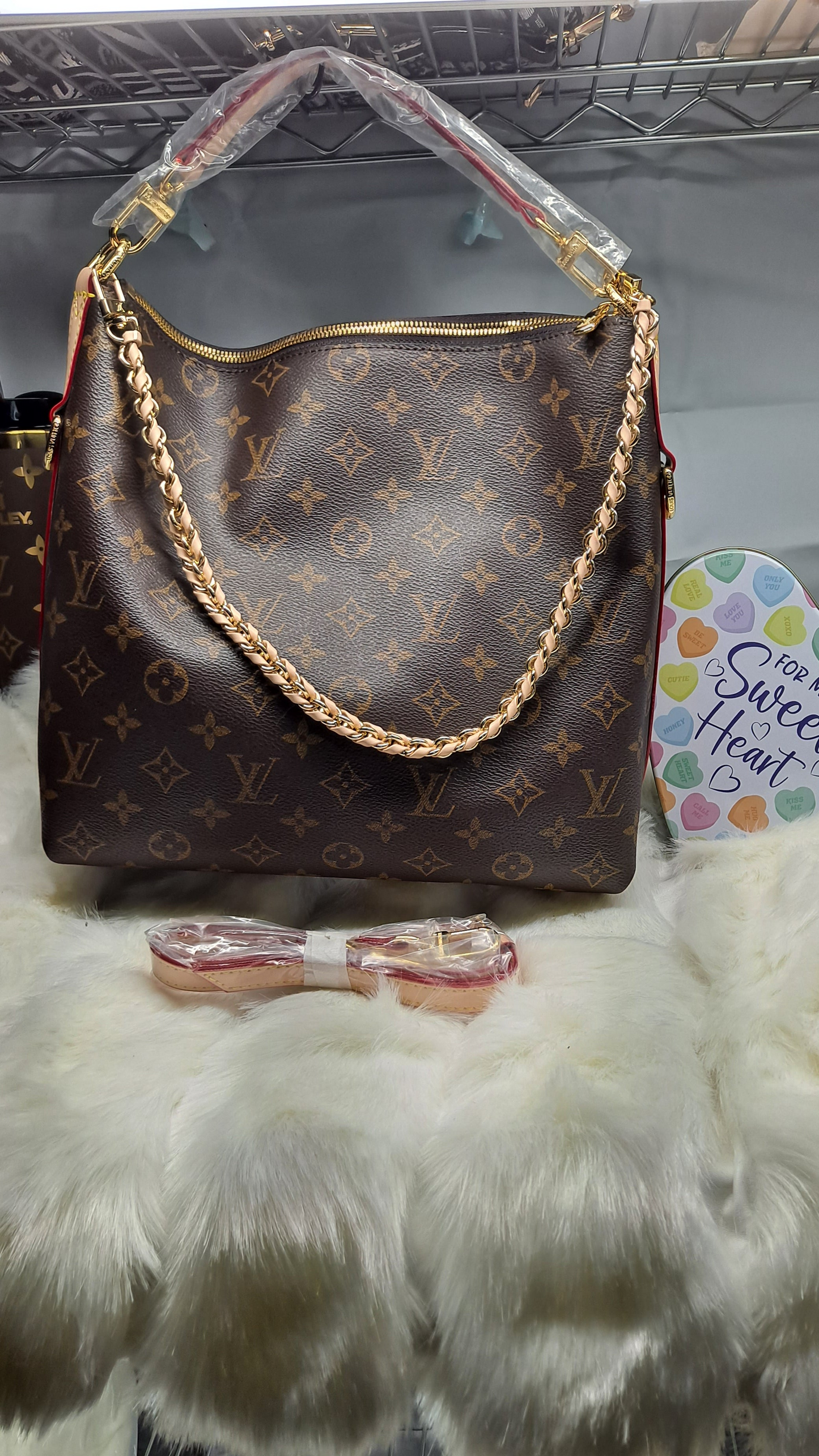 LV or HOBO OR CROSSBODY BAG OR WALLET