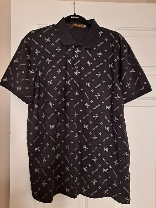 LV BLACK LARGE SHIRT