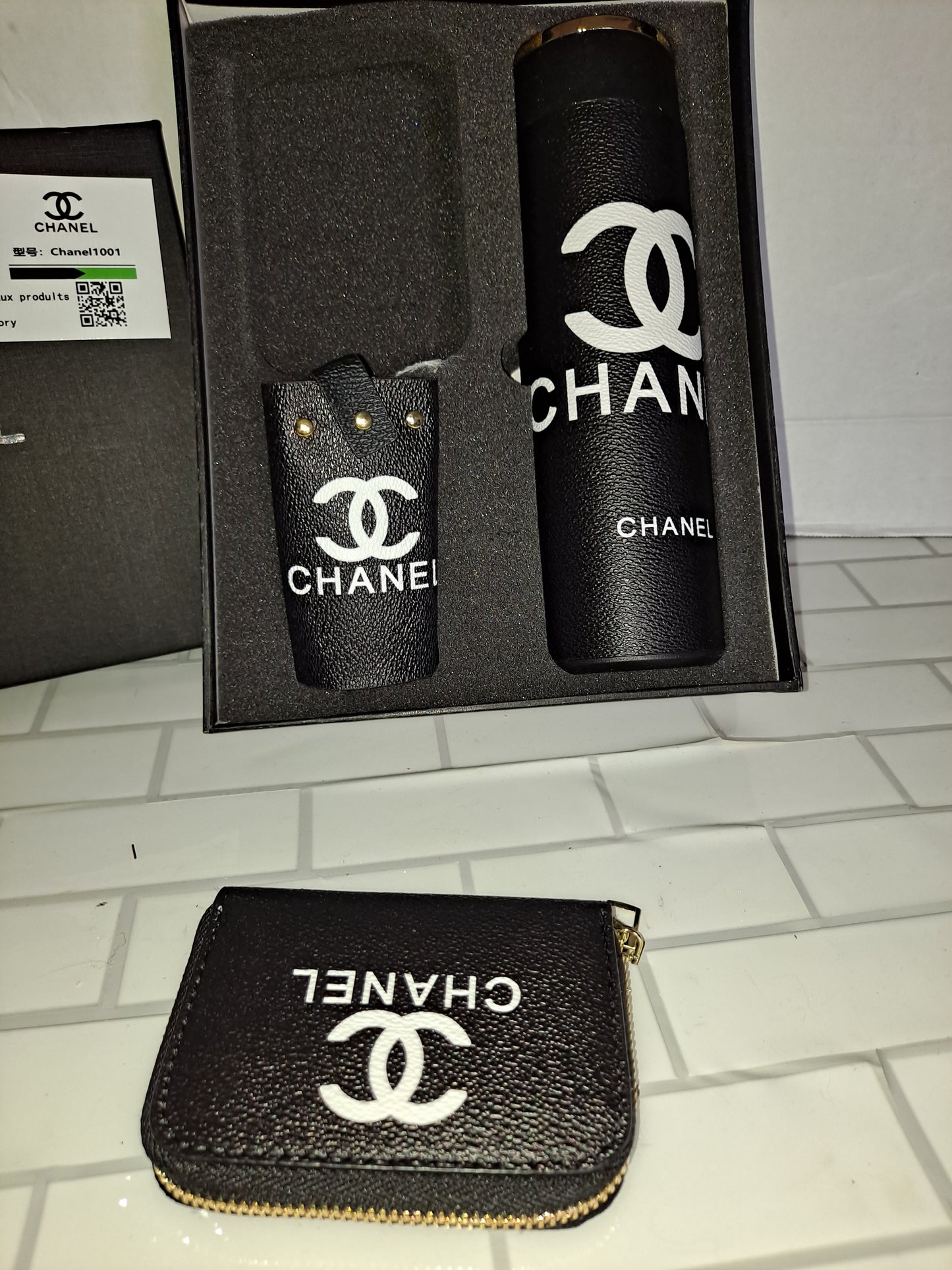 ON HAND CC WALLET, THERMAL CUP, KEY HOLDER, SET