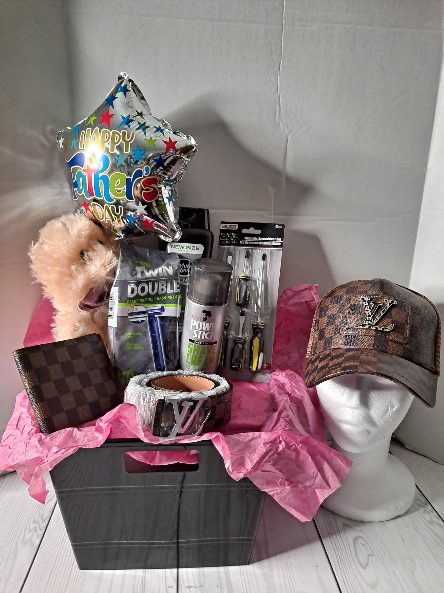 LV FATHER'S MEN DAY GIFT BASKET