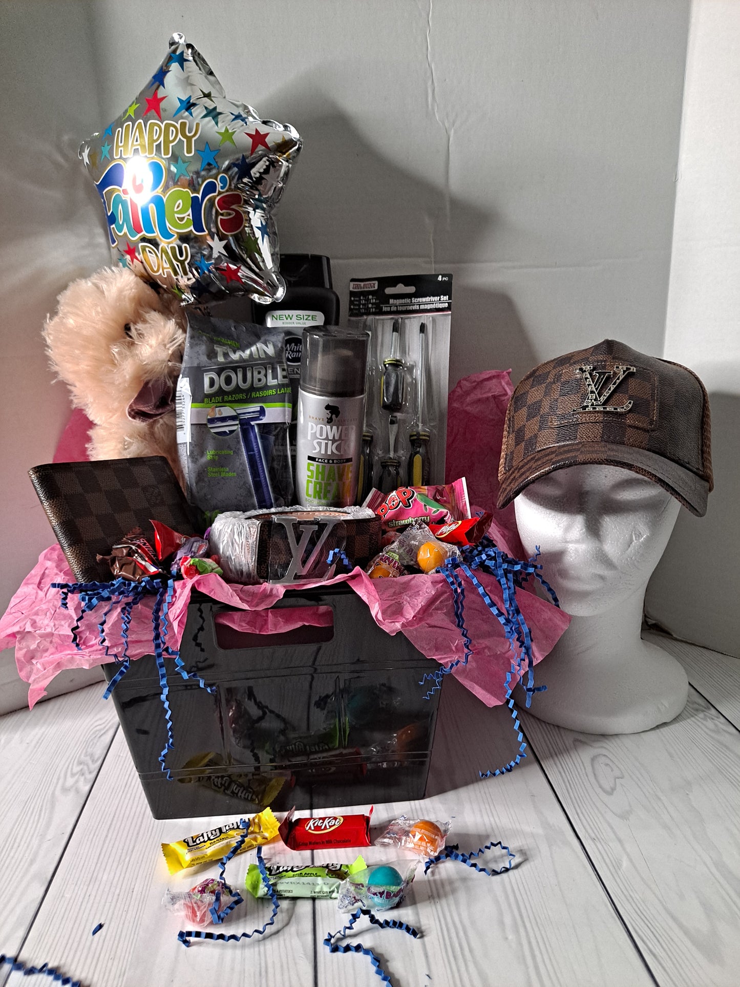 LV FATHER'S MEN DAY GIFT BASKET