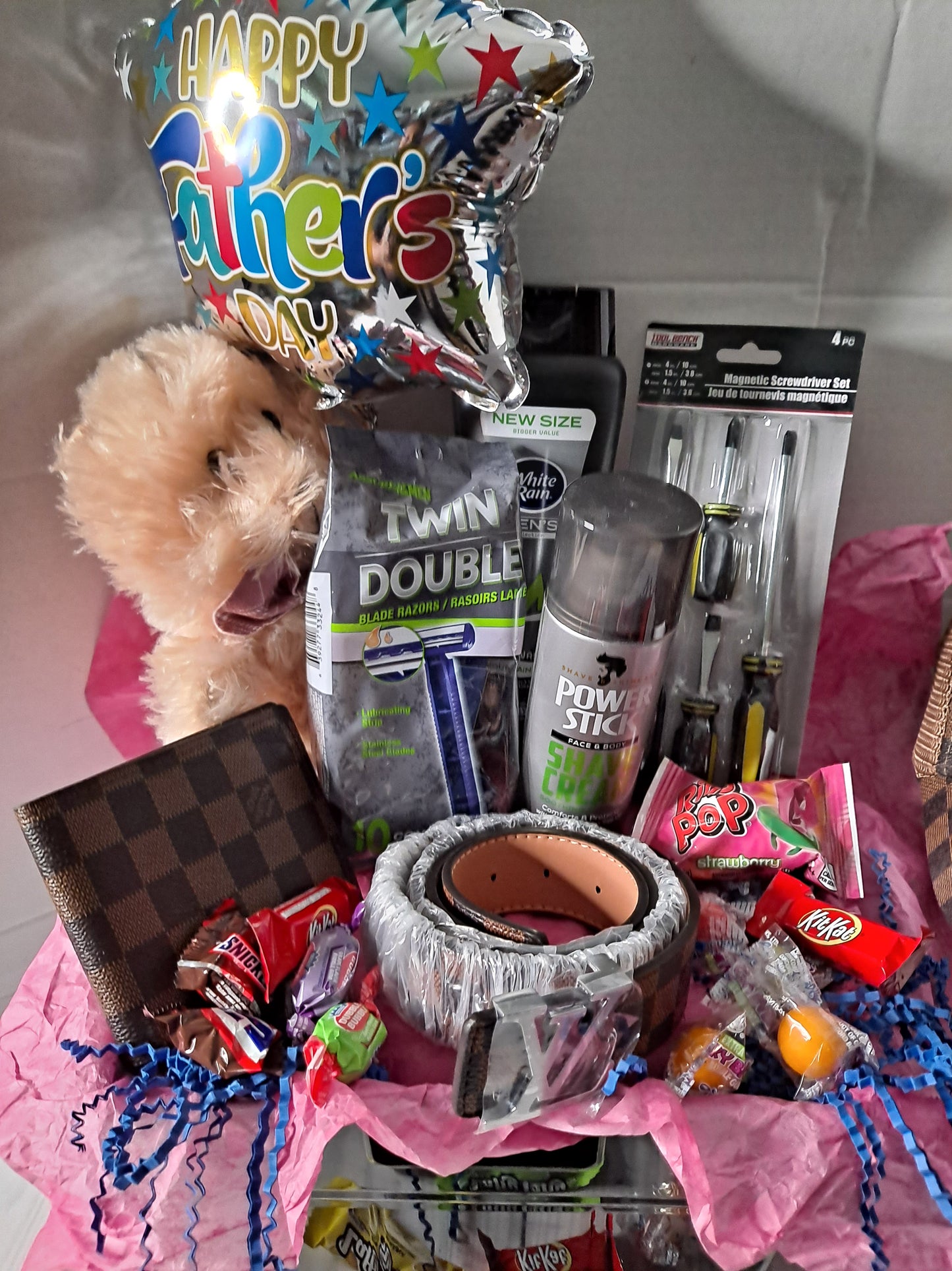 LV FATHER'S MEN DAY GIFT BASKET