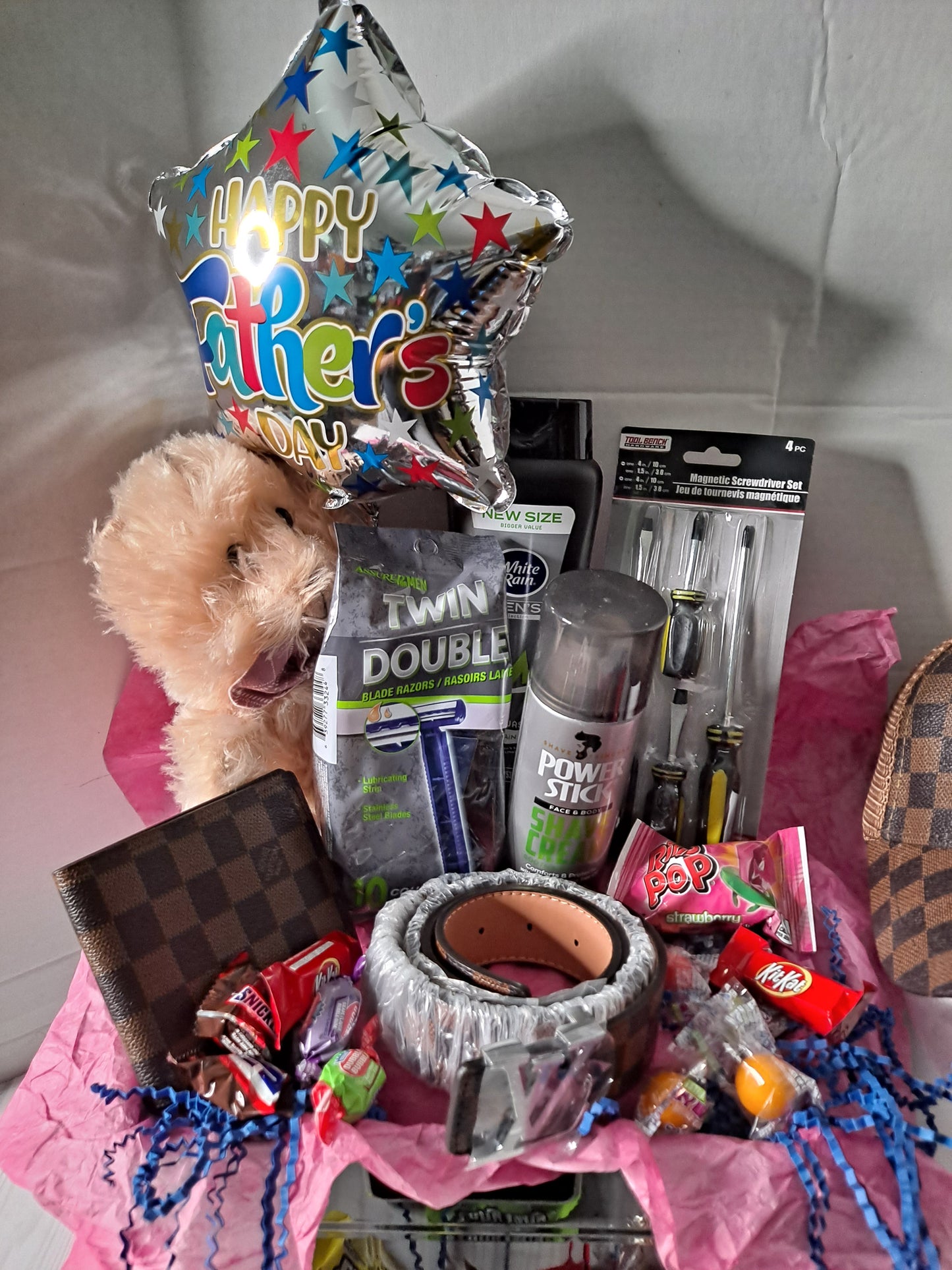 LV FATHER'S MEN DAY GIFT BASKET