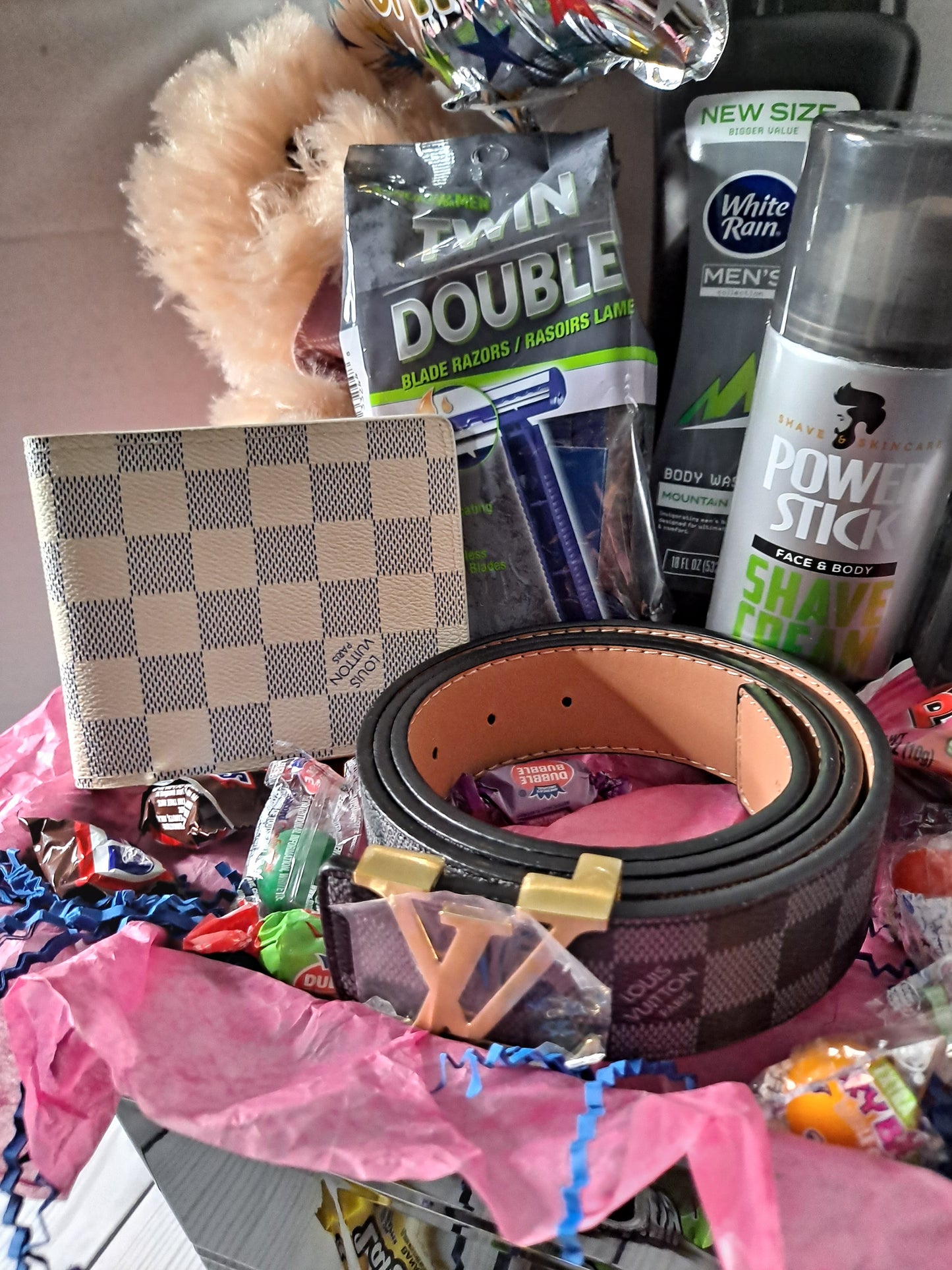 LV FATHER'S MEN DAY GIFT BASKET