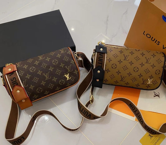 LV BACK ZIPPER CROSSBODY BAG