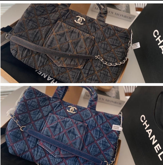 CC DENIM TOTE BAGS 73240185