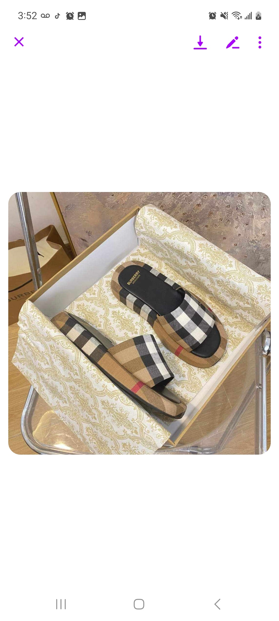 LV OR LB OR BB SANDALS