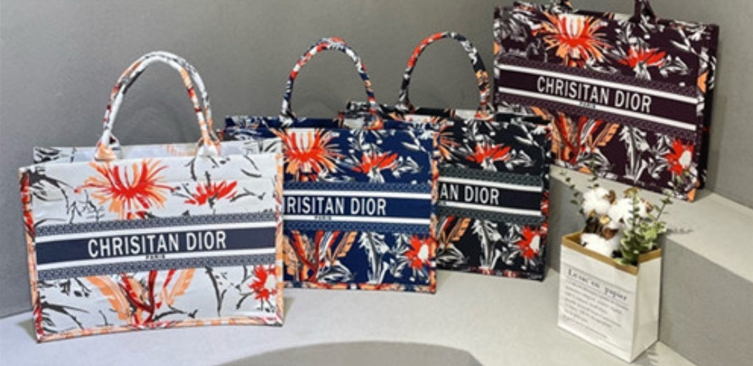 CD FLORA TOTE BAGS 2012