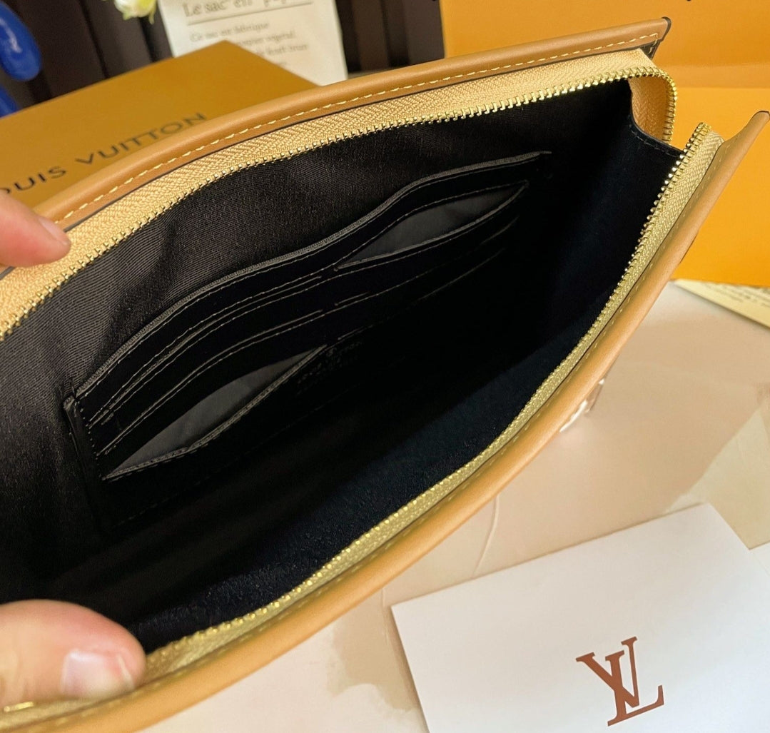 LV MUITICOLOR CLUTCH BAG