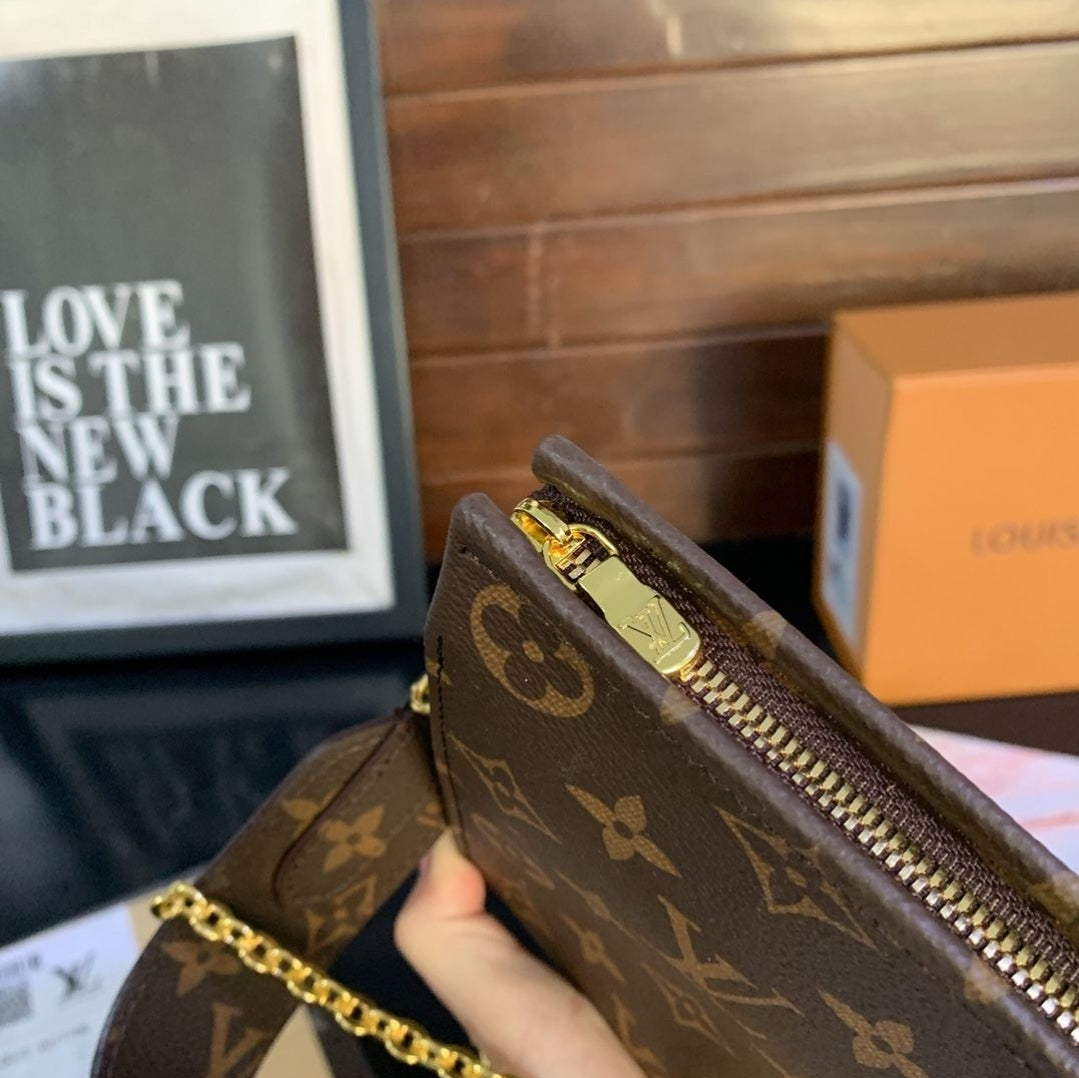 LV CROSSBODY SQUARE BAG