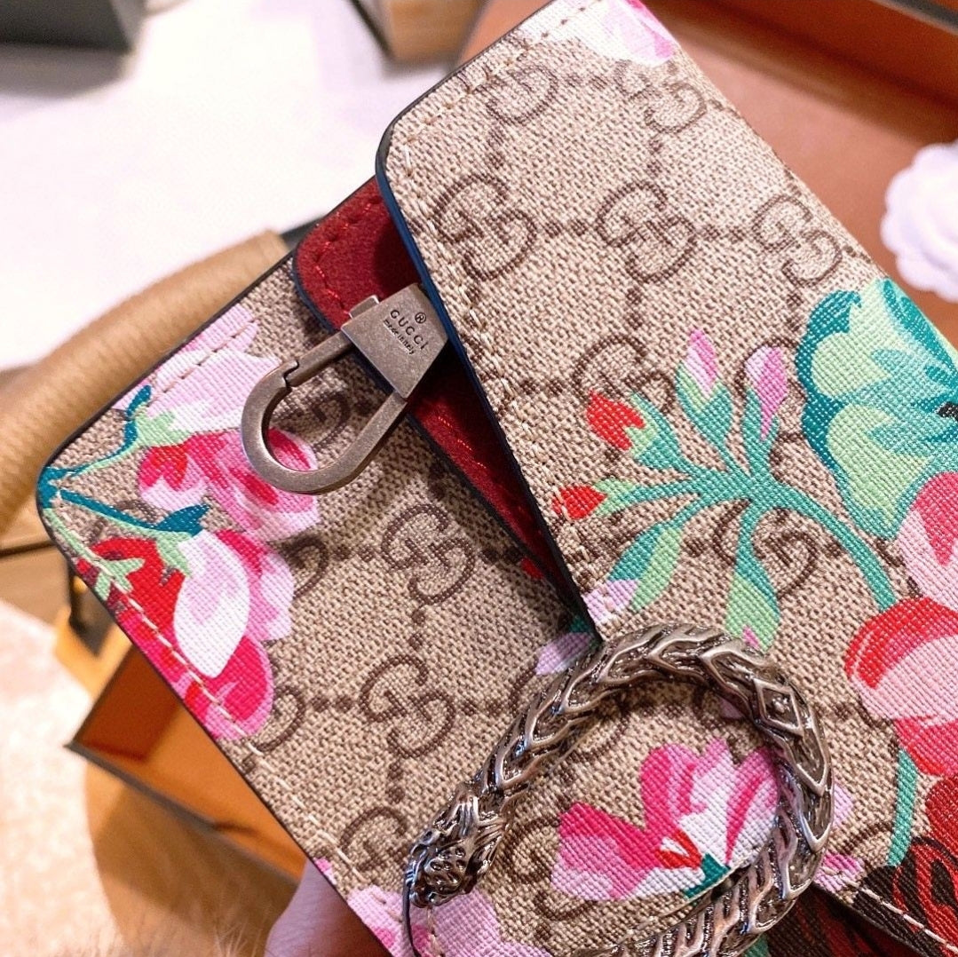 GG FLORAL MINI CROSSBODY