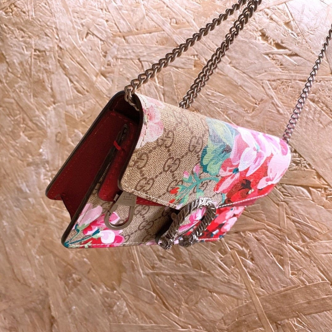 GG FLORAL MINI CROSSBODY