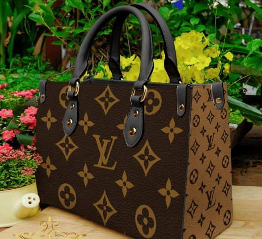 LV TOTE 3D PRINT BAGS WITH CROSSBODY STRAP