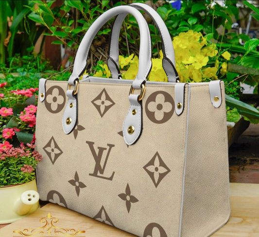 LV TOTE 3D PRINT BAGS WITH CROSSBODY STRAP