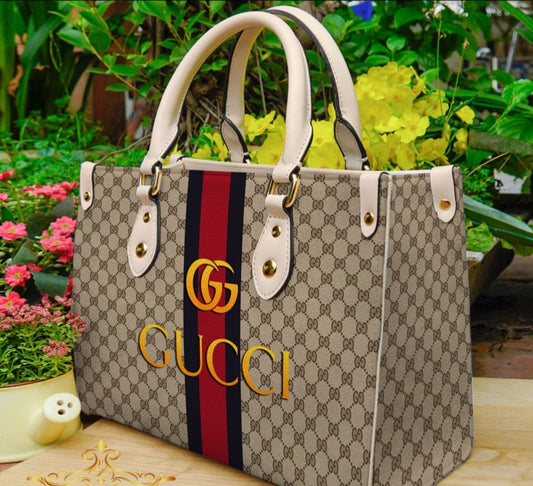 GG TOTE 3D PRINT BAGS WITH CROSSBODY STRAP