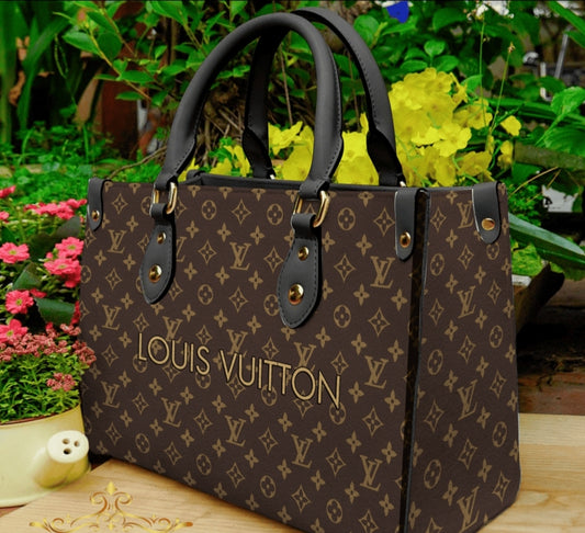 LV TOTE 3D PRINT BAGS WITH CROSSBODY STRAP