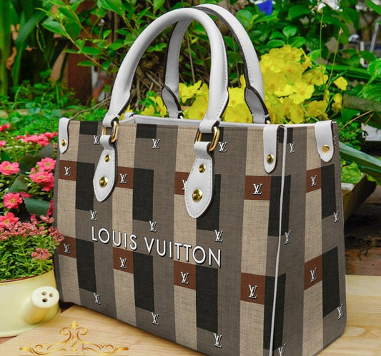 LV TOTE 3D PRINT BAGS WITH CROSSBODY STRAP