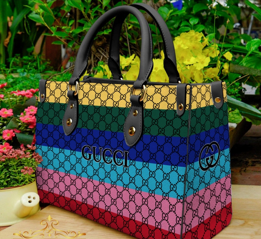 GG TOTE 3D PRINT BAGS WITH CROSSBODY STRAP