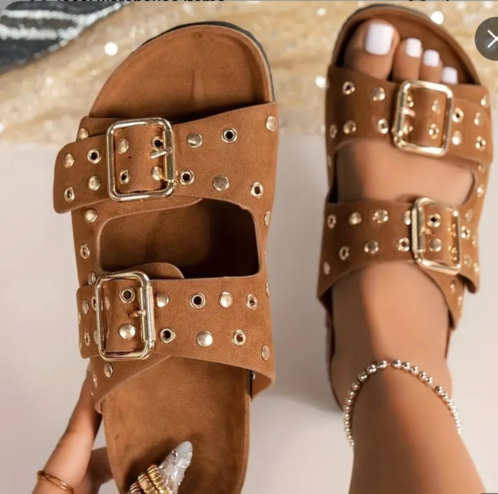 TWO STRAP SANDALS