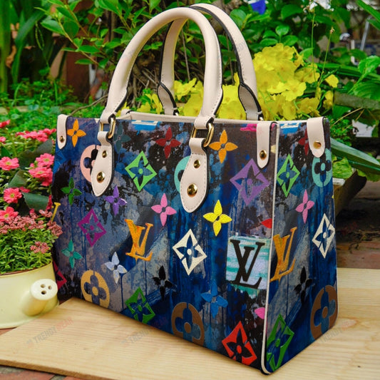 LV TOTE 3D PRINT BAGS WITH CROSSBODY STRAP