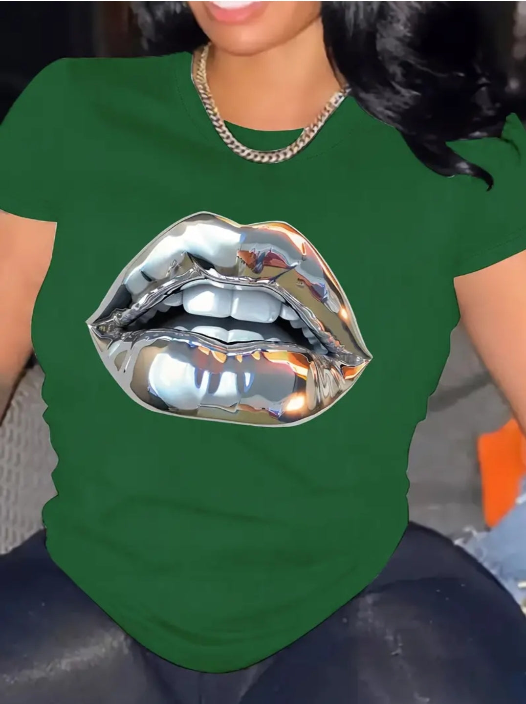 SILVER LIPS T-SHIRTS