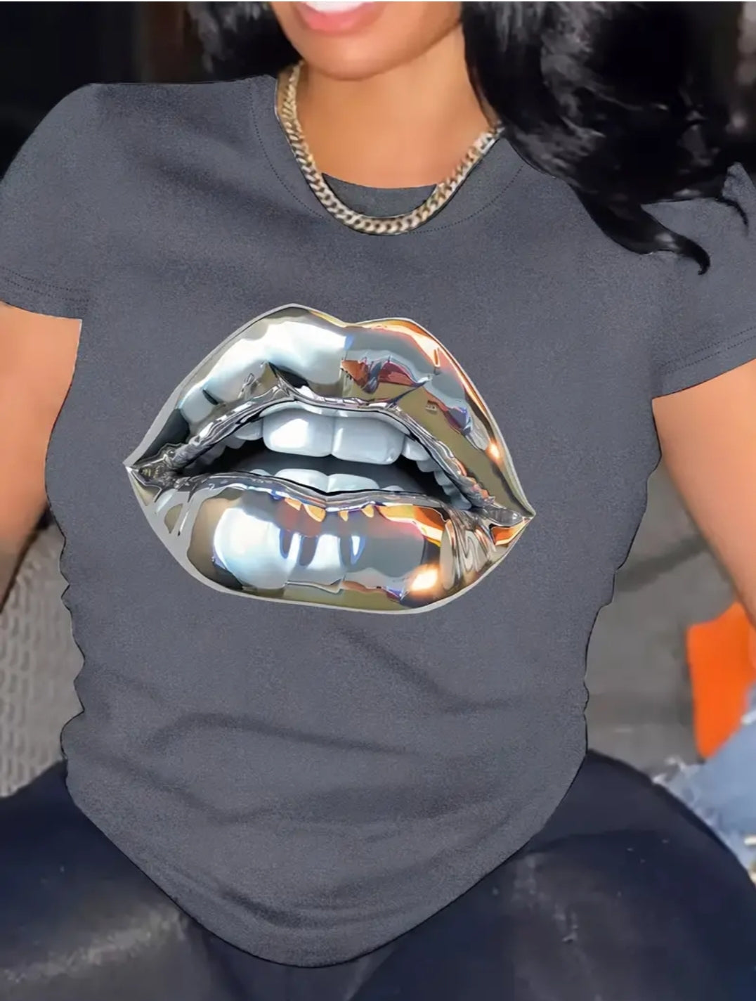 SILVER LIPS T-SHIRTS