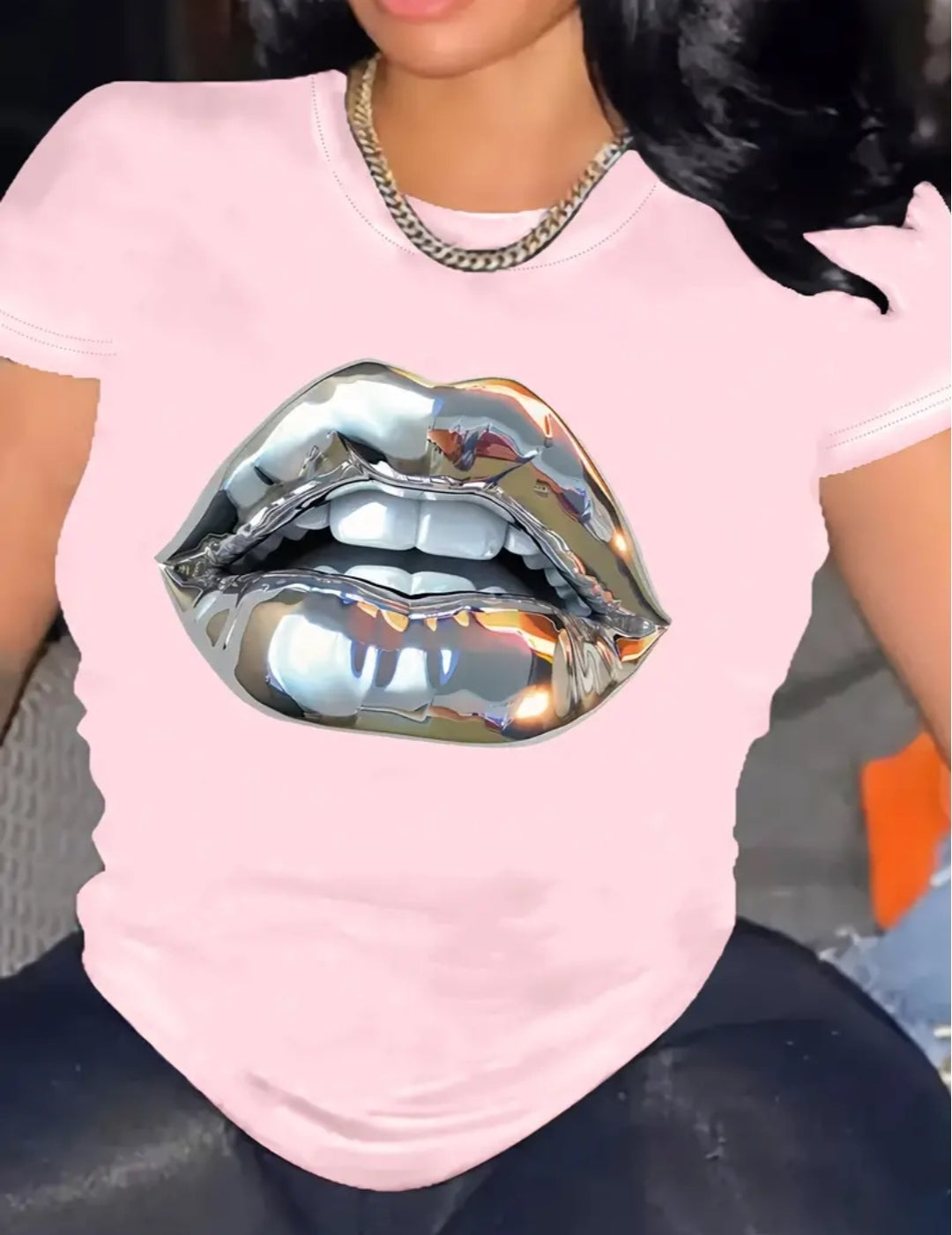 SILVER LIPS T-SHIRTS