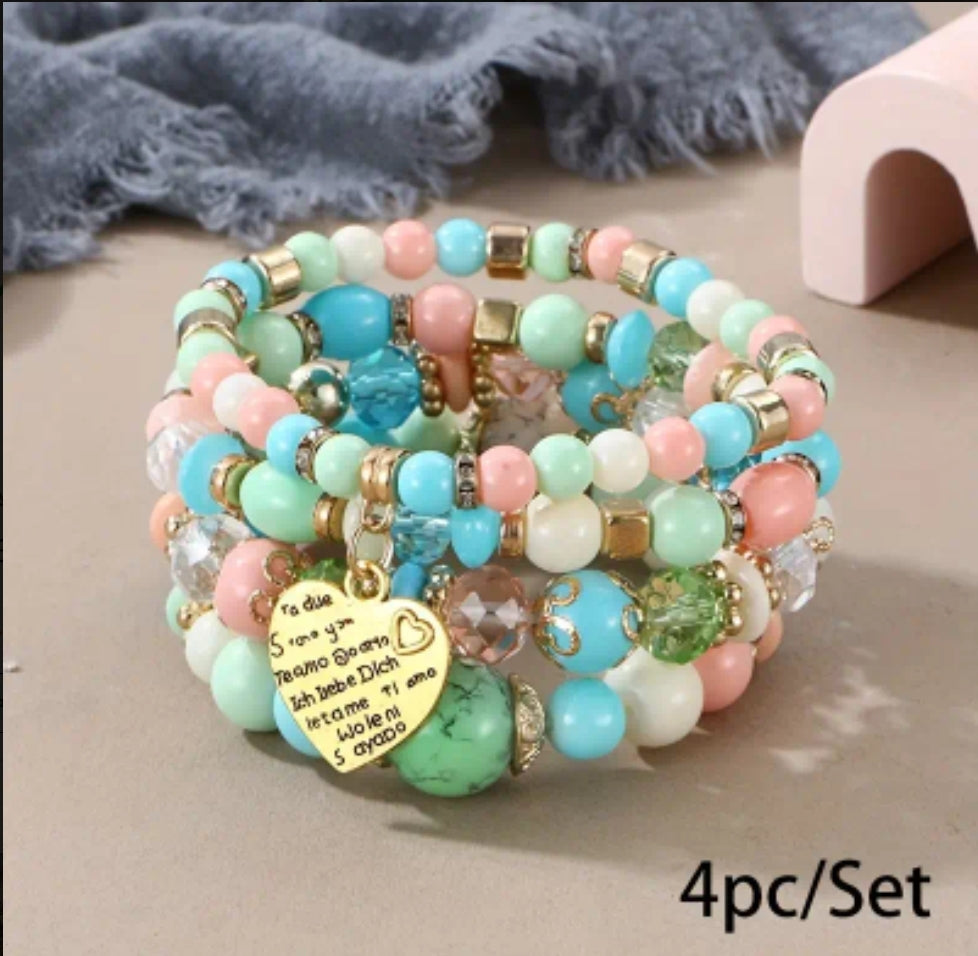 4PC BRACELET SETS