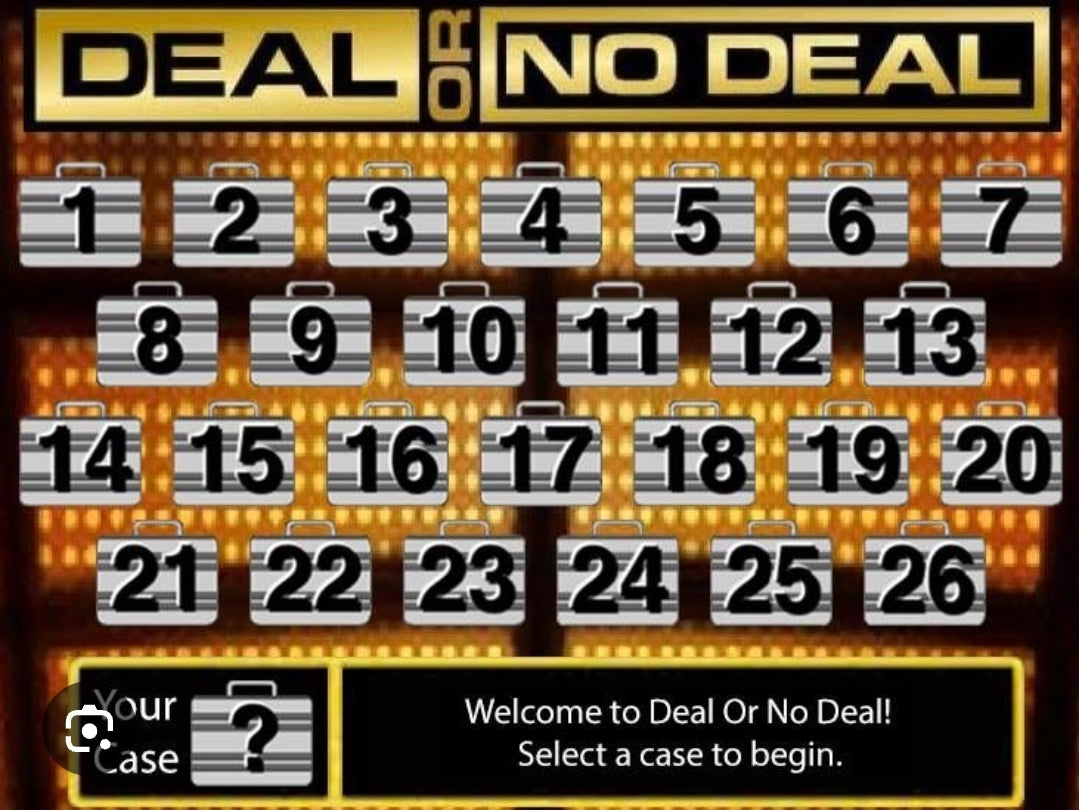 DEAL OR NO DEAL GAME