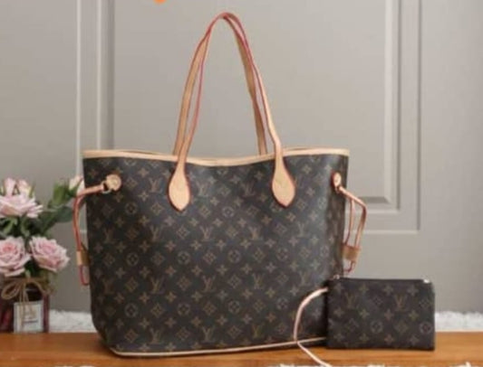 LV NEVERFULL BAG ON HAND