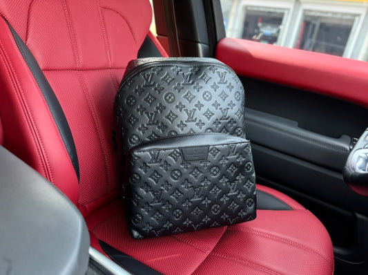 LV EMBOSSED BACKPACK BAG