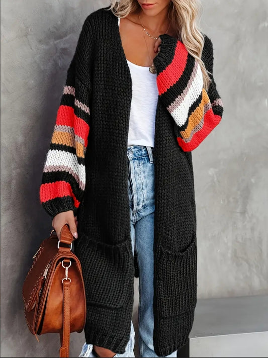 STRIPE LONG SWEATER