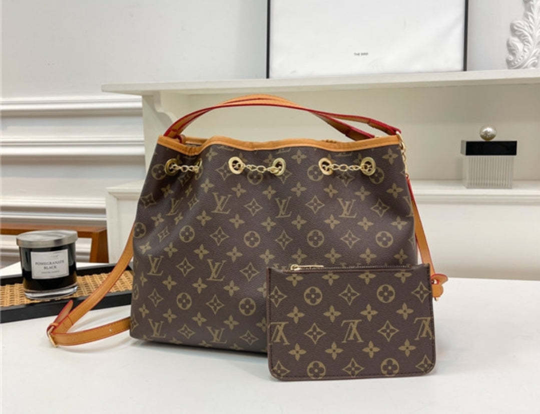 LV BUCKET CROSSBODY BAGS & WALLET W/ FREE ACCESSORIES 77748