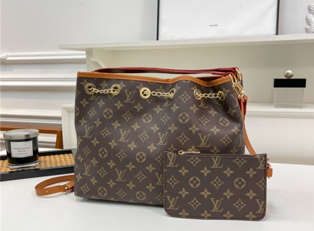 LV BUCKET CROSSBODY BAGS & WALLET W/ FREE ACCESSORIES 77748